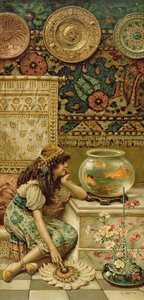 Gullfisk, fra Pears Annual, jul, 1893